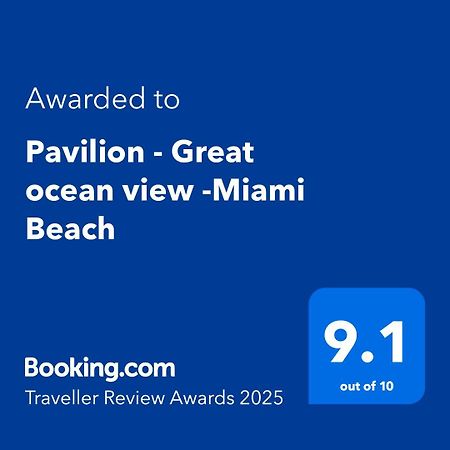 Pavilion - Great Ocean View -Miami Beach Zewnętrze zdjęcie
